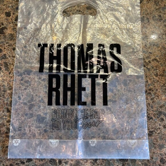 Official Thomas Rhett 2022 Bring the Bar to You Tour Travel Mug Sunglasses Bag - Picture 9 of 10